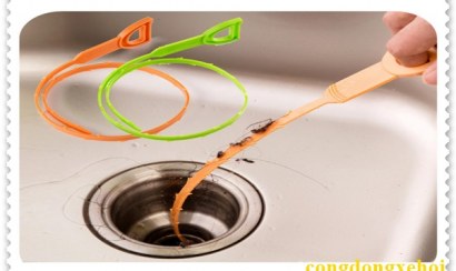 Lavabo bị nghẹt do tóc thì xử lý như thế nào?