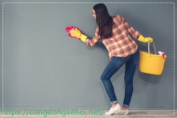 c&aacute;ch vệ sinh tường nh&agrave;