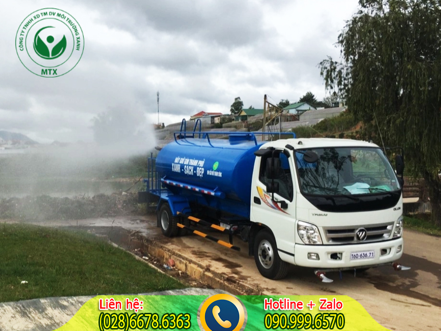 Cho thu&ecirc; xe chở nước biển với quy tr&igrave;nh minh bạch