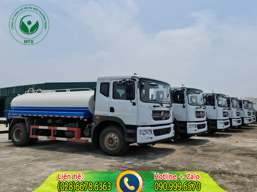 Cho thu&ecirc; xe bồn chở nước tưới c&acirc;y gi&aacute; rẻ