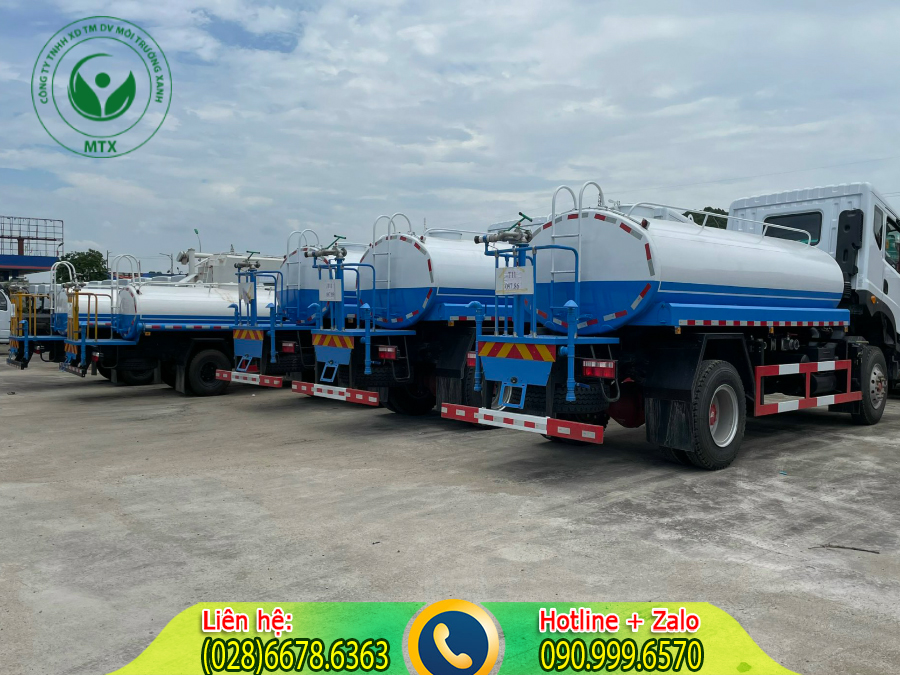 Cho thu&ecirc; xe bồn chở nước sạch uy t&iacute;n