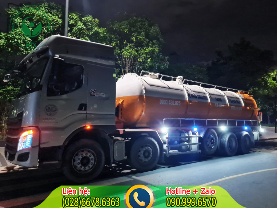 Dịch vụ cho thu&ecirc; xe bồn h&uacute;t chất thải mang đến nhiều lợi &iacute;ch