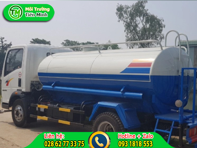 Cho thu&ecirc; xe bồn tưới nước rửa đường nhiều c&ocirc;ng dụng