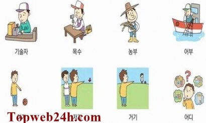 Cấu trúc câu đơn thường gặp trong ngữ pháp tiếng Hàn