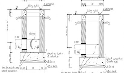 Thiết kế hố ga đúng chuẩn, chất lượng 2022